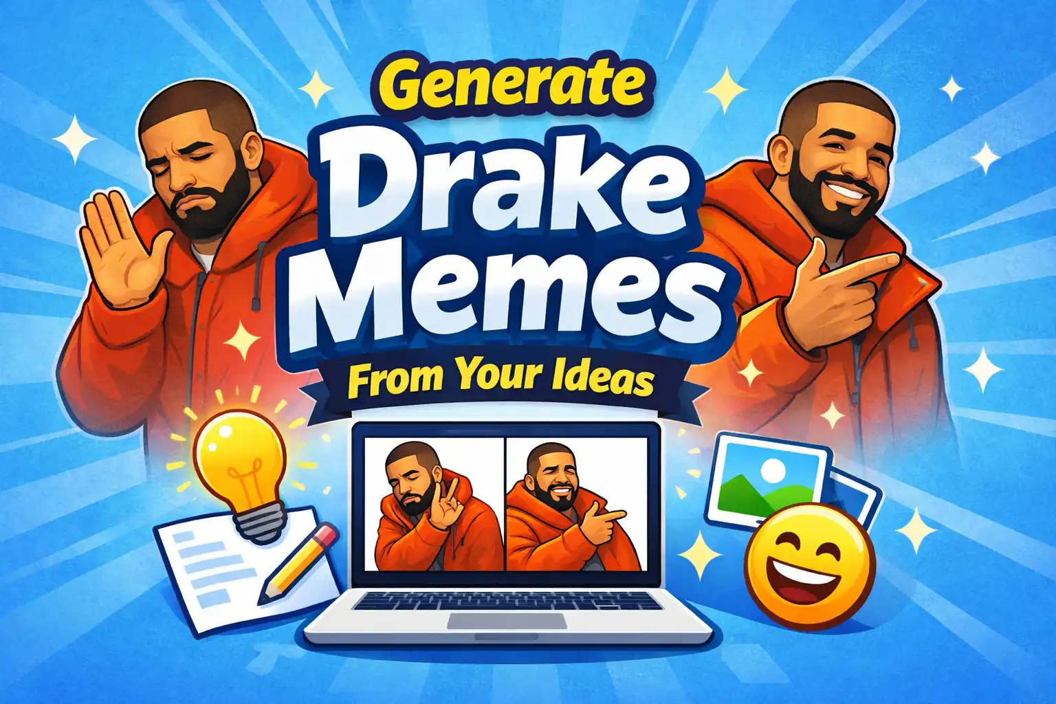 Generate Drake Memes from Your Ideas