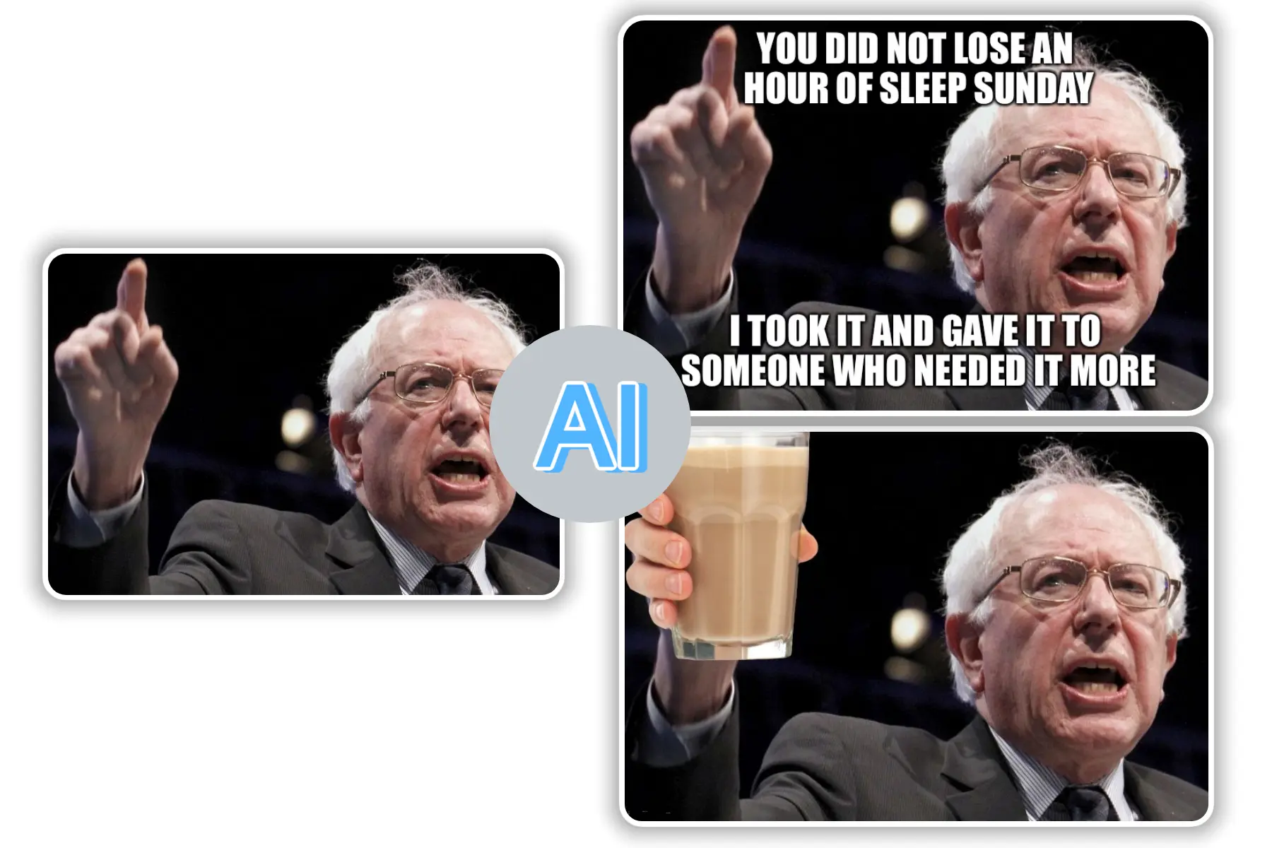 Get Hilarious Bernie Sander Meme Ideas in Seconds