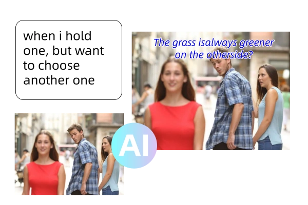 Turn Comparisons into Instantly Recognizable Memes