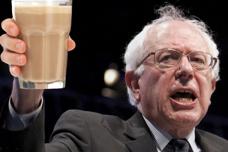 bernie sander cheers