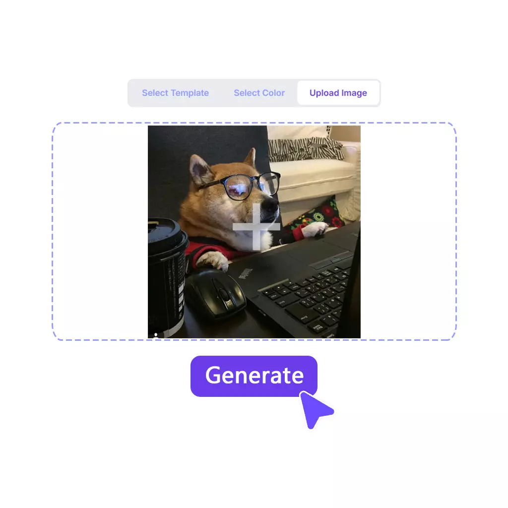 step2: choose a template