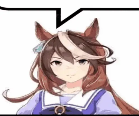 uma musume speech bubble meme